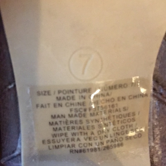 Brown Faux Leather Booties - Picture 7 of 8